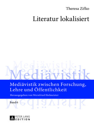 cover image of Literatur lokalisiert